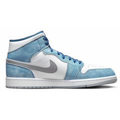 WMNs Nike Air Jordan 1 Mid ‰ÛÏ French Blue ‰ÛÏ