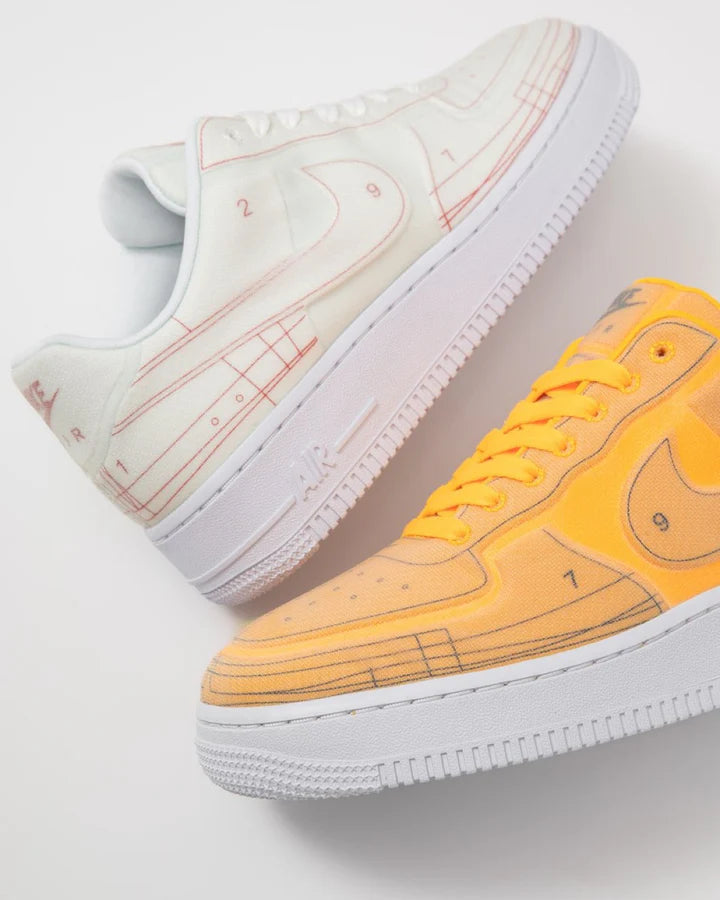 WMNs Nike Airforce Af1 Lx ‰ÛÏBlue Print‰۝