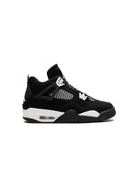 Air Jordan retro 4 Black white