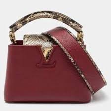 Louis Vuitton Capucines Medium Maroon OG Double Box With Dust Bag 9681575