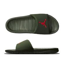 Jordan Hydro Slides Olive Green