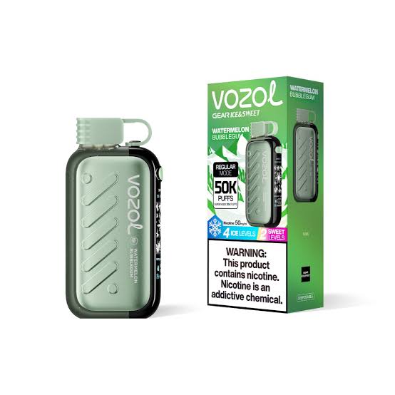 vozol gear 50000 puffs Watermelon Bubble Gum
