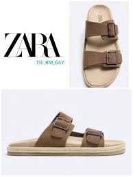 Zara Strap Suede Leather Premium Sandals