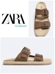 Zara Strap Suede Leather Premium Sandals