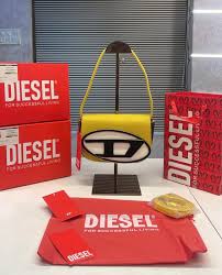 Diesel 1DR Shoulder Bag With OG Box & Dust Bag & Extra Shoulder Strap (Yellow)