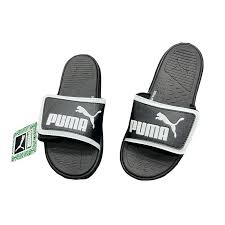 Puma Royal Cat Comfort Black White Slide