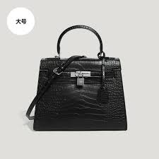 Hermes Blanc Crocodile Niloticus Black Encrusted Birkin Bag With OG Box & Dust Bag (1080 Black)