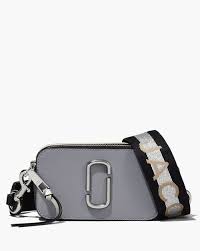 Marc Jacobs The SnapShot Camera Sling Bag With Dust Bag & OG Box (996 Silver)