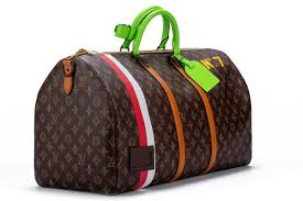 Louis Vuitton  Keepall Bandouliere 55 Trunk NO7 Weekend Travel Duffle Bag With Tag & Dust Bag (8273)