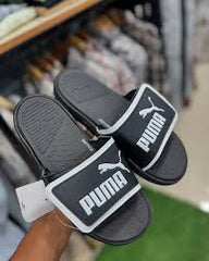 Puma Royal Cat Comfort Black White Slide