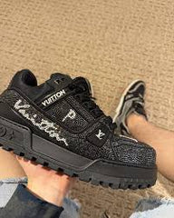 Louis Vuitton Trainer Maxi Diamond Black