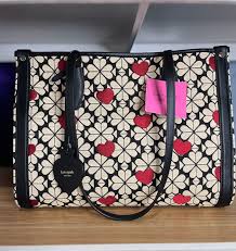 Kate Spade Flower Jacquard Bag With Dust Bag (K8308 Black-1)