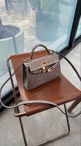 Hermes Blanc Crocodile Niloticus Black Encrusted Birkin Bag With OG Box & Dust Bag (1025 Apricot)