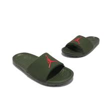 Jordan Hydro Slides Olive Green