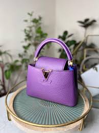 Louis Vuitton Capucines Medium Purple OG Double Box With Dust Bag 9681575