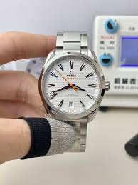 Omega AquaTerra White Automatic