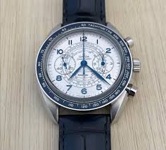 Omega two counter speedmaster double eye watch 008