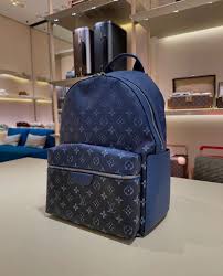 Louis Vuitton Discovery Backpack PM Premium High Quality Backpack With OG Box & Dust Bag (M11590 Blue)