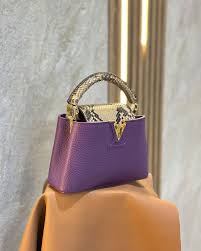 Louis Vuitton Capucines Medium Purple OG Double Box With Dust Bag 9681575