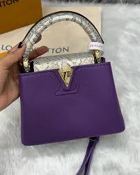 Louis Vuitton Capucines Medium Purple OG Double Box With Dust Bag 9681575