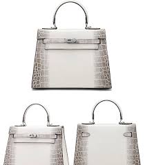 Hermes Blanc Crocodile Niloticus Himalaya Encrusted Birkin Bag With OG Box & Dust Bag (1080 Himalayas)