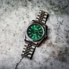 Rolex Date Just Green Dial