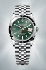 Rolex Date Just Green Dial