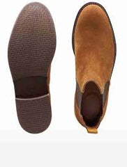 Zaraa Chelsea boots Brown Suede