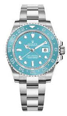 Rolex Oyster perpetual Gmt master Steel-Aqua Blue