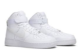 Nike Airforce 1 1 HIGH ANKLE LONG WHITE LEATHER PREMIUM