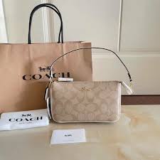 Coach Nolita White With OG Dust Bag 2 Belts (White 30686)