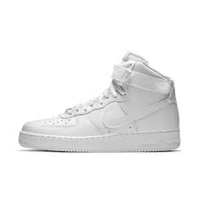 Nike Airforce 1 1 HIGH ANKLE LONG WHITE LEATHER PREMIUM