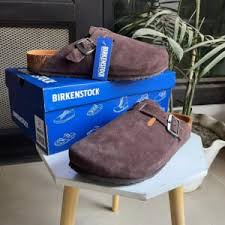 BirkenStock Boston suede Premium Sandal