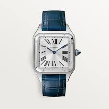 CARTIER SANTOS DUMONT BLUE STRAP