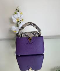 Louis Vuitton Capucines Medium Purple OG Double Box With Dust Bag 9681575