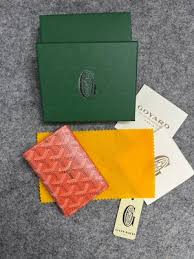 Goyard Saint Sulpice Card Holder Wallet With Dust & OG Box Pink 9636