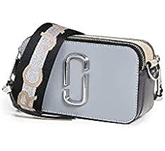 Marc Jacobs The SnapShot Camera Sling Bag With Dust Bag & OG Box (996 Silver)