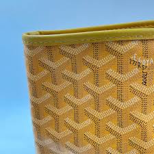 Goyard Grenelle Passport Holder Cover With OG Box & Dust Bag (804 Yellow)