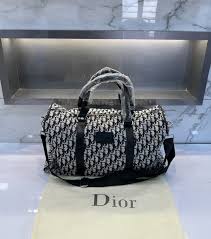 Christian Dior Mini Unisex Duffle With Dust Bag (CD0203 Black)