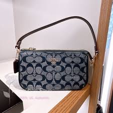 Coach Nolita 18 Navy With Original Box