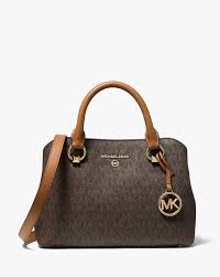 Michael Kors Coffee Brown Dome With Dust Cover