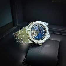 Audemars Piguet Tourbillion Silver Blue