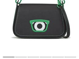 Karl Lagerfeld x Darcel Disappoints Print Crossbody Bag Black With OG Box & Dust Bag