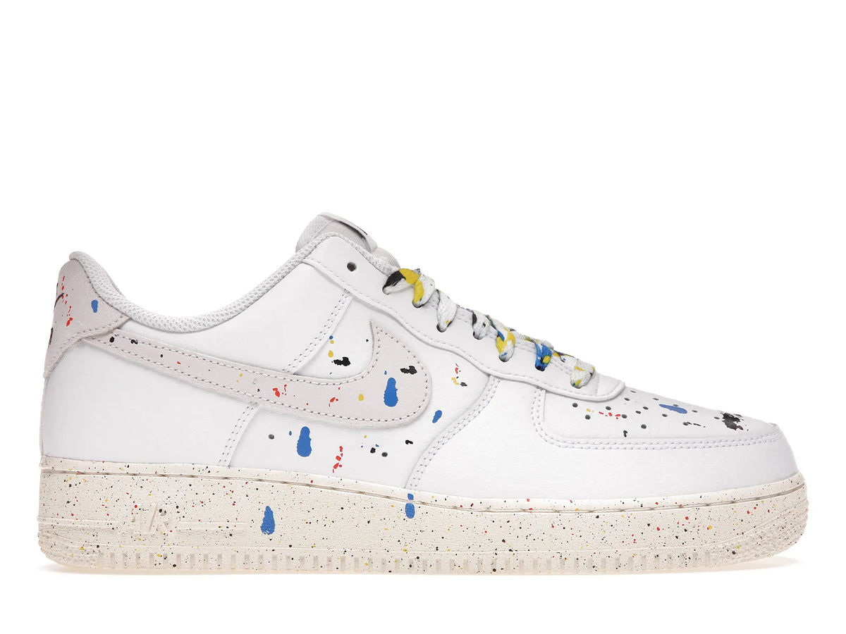 NIKE AIR FORCE 1 PAINT SPLATTER WHITE