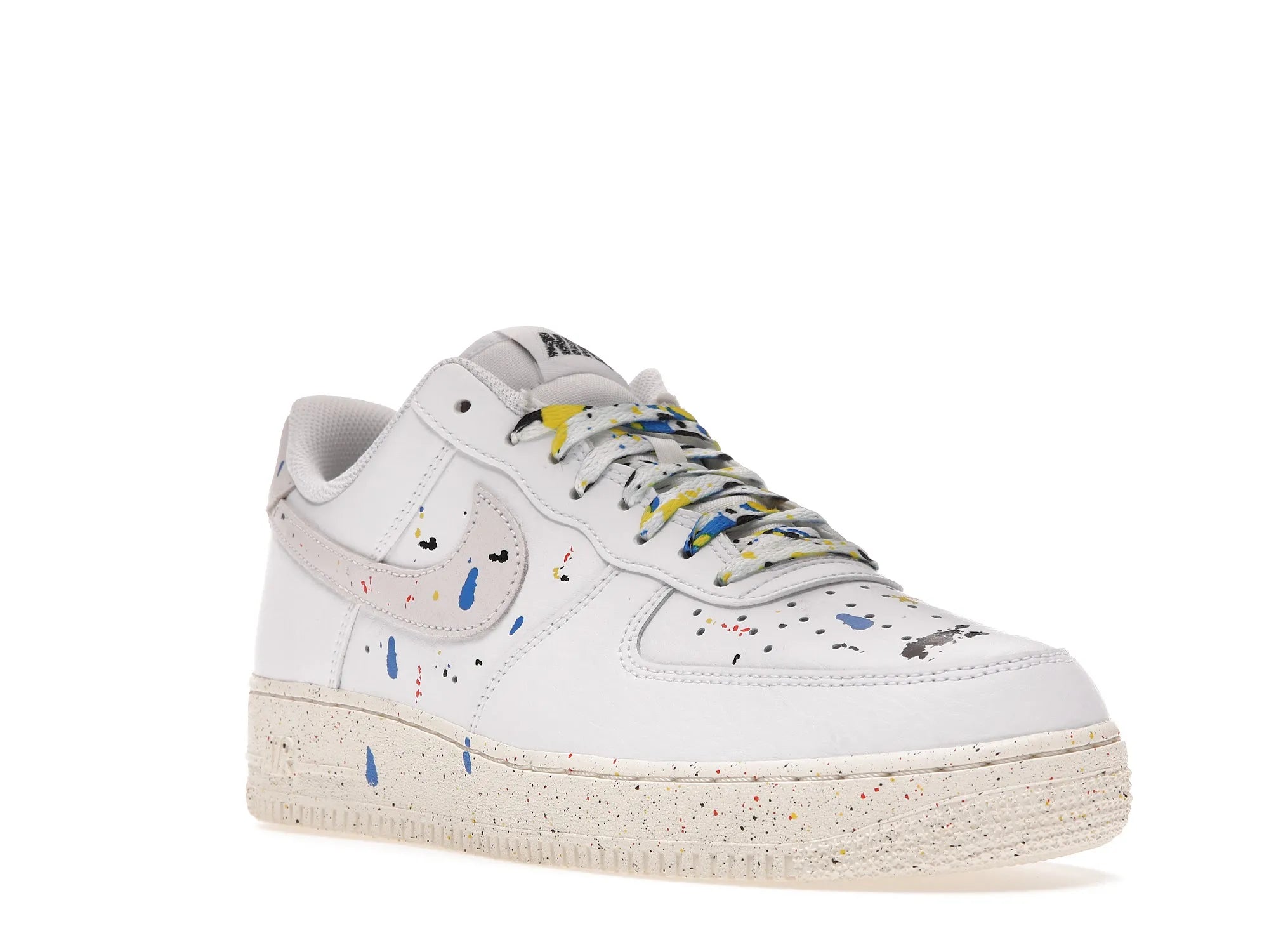 NIKE AIR FORCE 1 PAINT SPLATTER WHITE