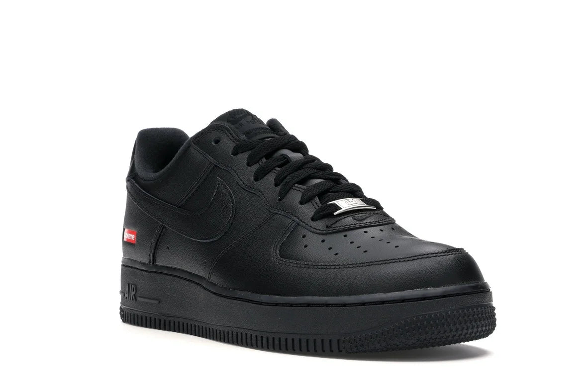 NIKE AIR FORCE 1 SUPREME BLACK