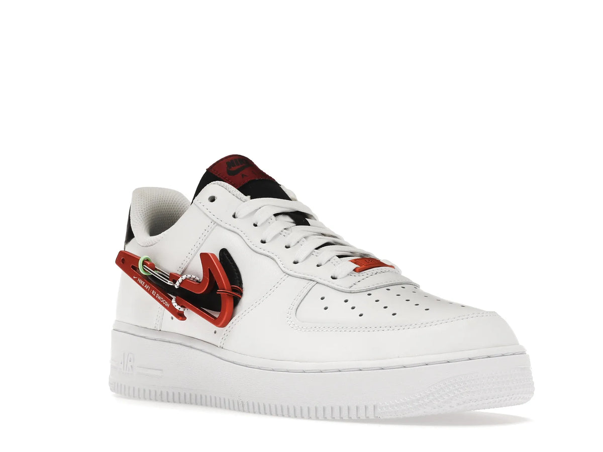 NIKE AIR FORCE 1 CARBINER WHITE RED