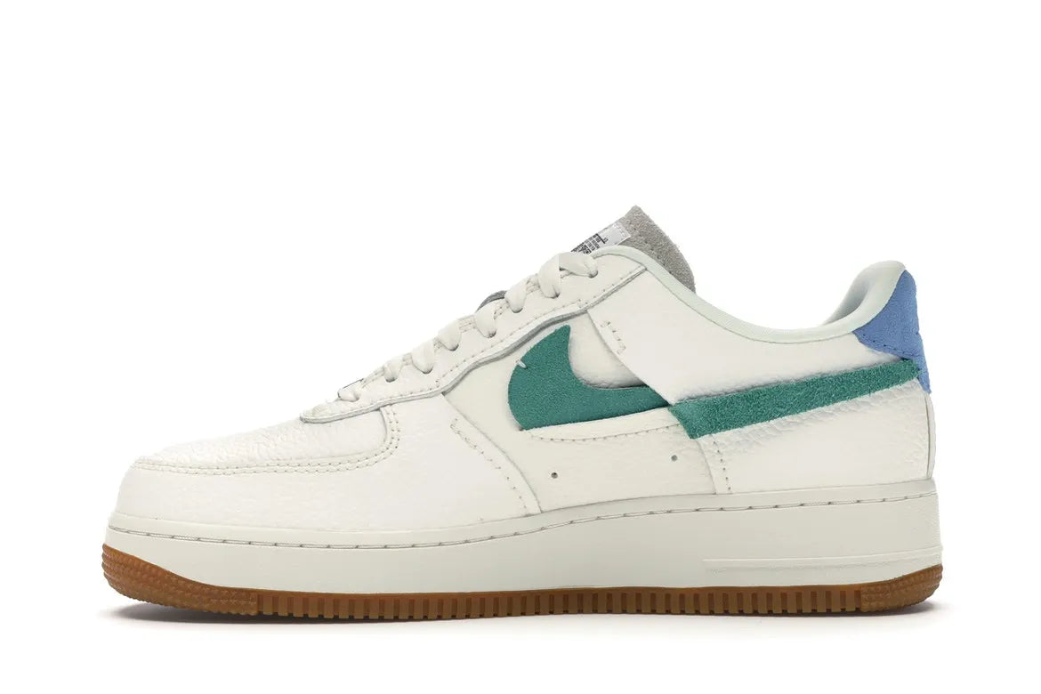 NIKE AIR FORCE 1 VANDALIZED SAIL MYSTIC GREEN