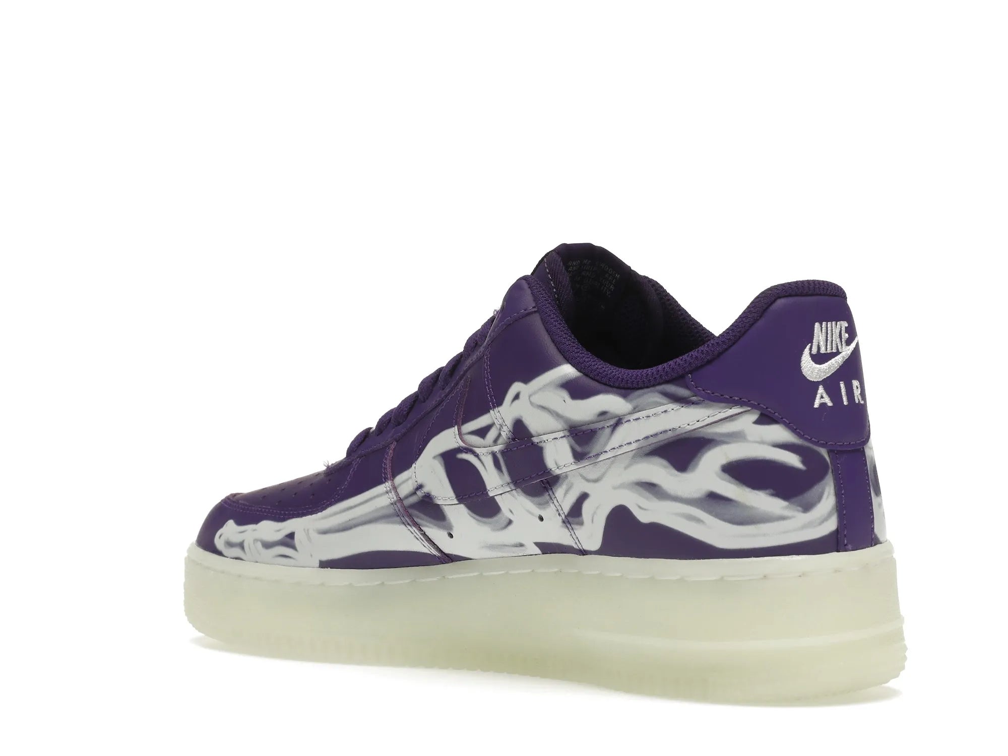 NIKE AIR FORCE 1 LOW SKELETON PURPLE