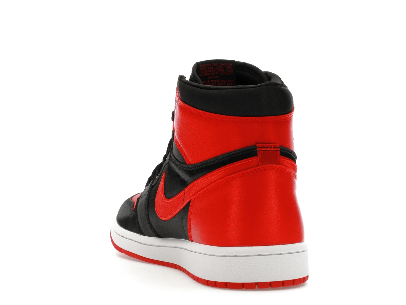 AIR JORDAN 1 RETRO HIGH SATIN BRED HEAVY QUALITY